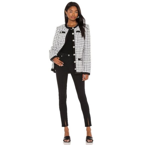 💕LOVERS AND FRIENDS💕 Lucca Jacket ~ Black and White XS - Picture 5 of 15